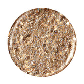 A Eco Glaze Nail Lacquer, Pot of Marigold Old Gold  color dot